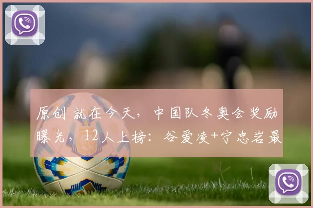 原创 就在今天，中国队冬奥会奖励曝光，12人上榜：谷爱凌+宁忠岩最多